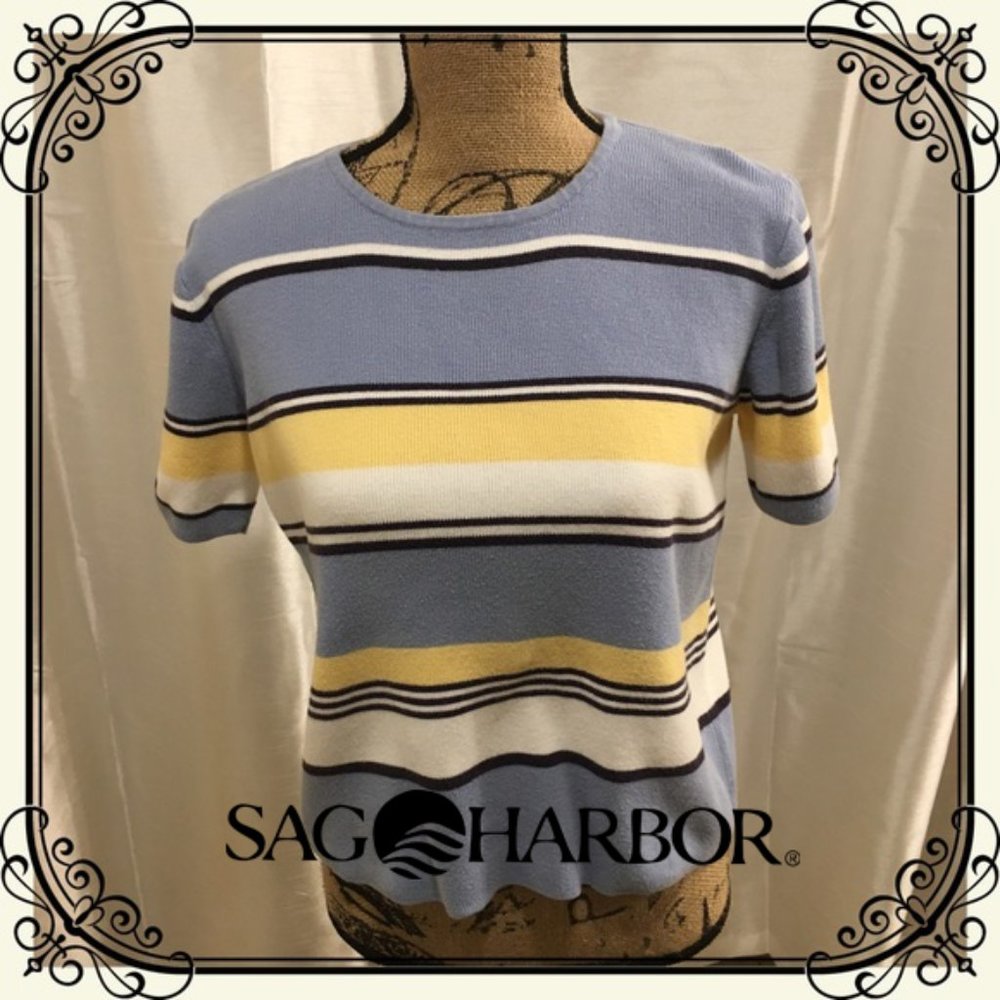 Short-sleeved sweater